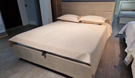 КОСТА-кровать-160-микр-капучино